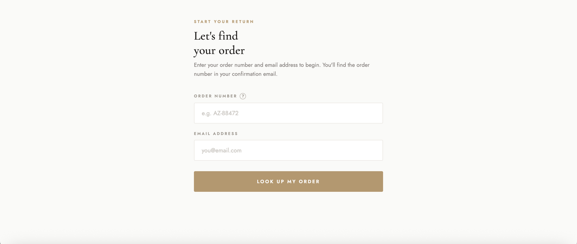 GRL FlowBack Returns Portal